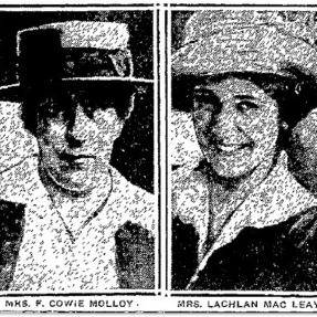Newspaper clipping Syracuse Women Own Prosperous Taxi Business.