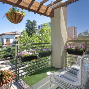 2510 Taft Drive Unit 300 Patio view