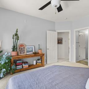 2630 Iris Avenue Unit A2 Bed room with fan