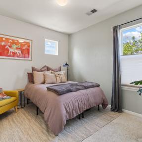 2630 Iris Avenue Unit A2 Bedroom with large window