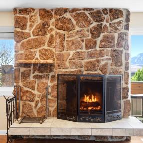 3365 Chisholm Trail B302 Fire place