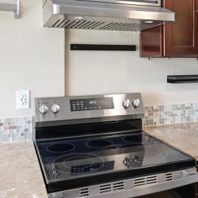 3365 Chisholm Trail B302 kitchen stove view