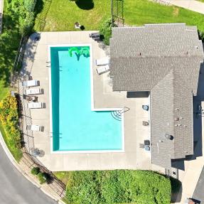 3565 28th St Unit 201 Pool form above view