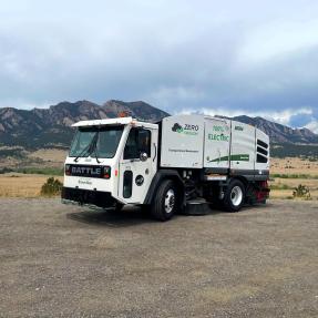 Electric Street Sweeper