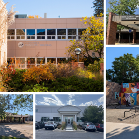 Collage of city facilities