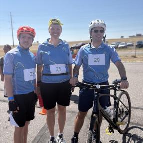 Expand participants prepare for the Special Olympics cycling event