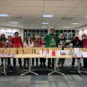 EXPAND participants sell homemade crafts at Winterfest