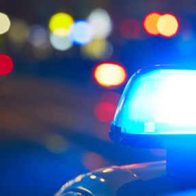 police car lights